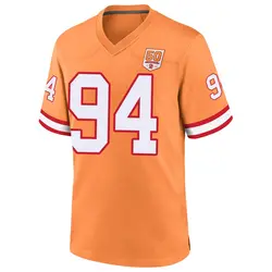 Nike A'Shawn Robinson Tampa Bay Buccaneers Game Cream sicle 50th Season Jersey - Men's
