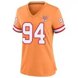 Nike A'Shawn Robinson Tampa Bay Buccaneers Game Cream sicle 50th Season Jersey - Women's