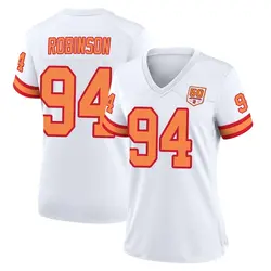 Nike A'Shawn Robinson Tampa Bay Buccaneers Game White '76 50th Season Jersey - Women's