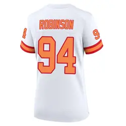 Nike A'Shawn Robinson Tampa Bay Buccaneers Game White '76 50th Season Jersey - Women's