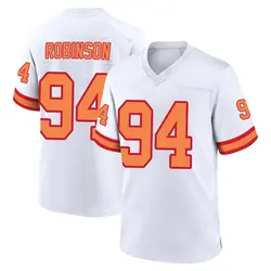 Nike A'Shawn Robinson Tampa Bay Buccaneers Game White '76 Jersey - Men's