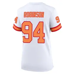 Nike A'Shawn Robinson Tampa Bay Buccaneers Game White '76 Jersey - Women's