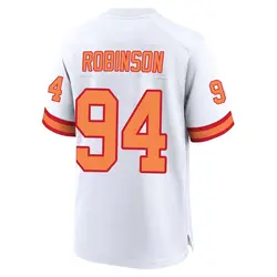 Nike A'Shawn Robinson Tampa Bay Buccaneers Game White '76 Jersey - Youth