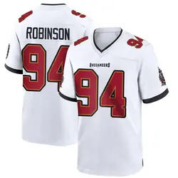 Nike A'Shawn Robinson Tampa Bay Buccaneers Game White Jersey - Men's