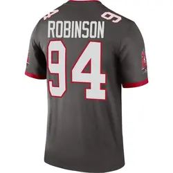 Nike A'Shawn Robinson Tampa Bay Buccaneers Legend Pewter Alternate Jersey - Men's