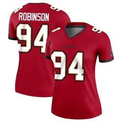Nike A'Shawn Robinson Tampa Bay Buccaneers Legend Red Jersey - Women's