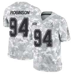 Nike A'Shawn Robinson Tampa Bay Buccaneers Limited Arctic Camo 2024 Salute to Service Jersey - Men's
