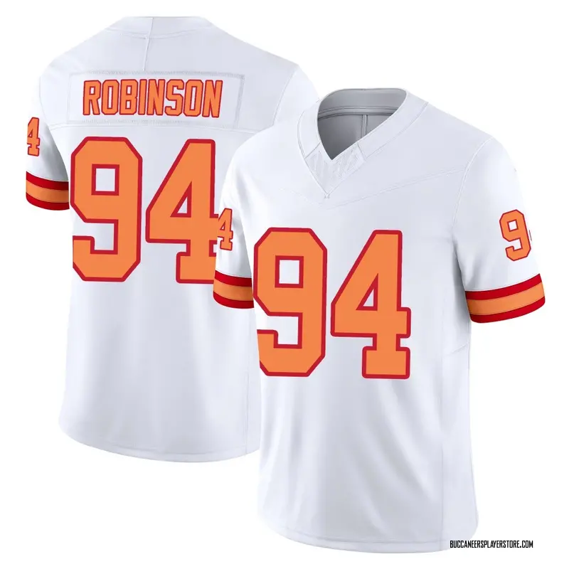 Nike A'Shawn Robinson Tampa Bay Buccaneers Limited White '76 Vapor F.U.S.E. Jersey - Youth