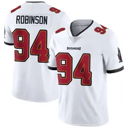 Nike A'Shawn Robinson Tampa Bay Buccaneers Limited White Vapor Untouchable Jersey - Youth