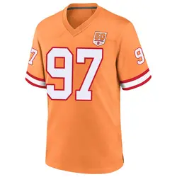 Nike Adam Gotsis Tampa Bay Buccaneers Game Cream sicle 50th Season Jersey - Youth