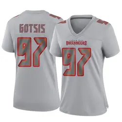 Nike Adam Gotsis Tampa Bay Buccaneers Game Gray Atmosphere Fashion Jersey - Women's