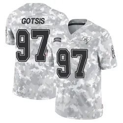 Nike Adam Gotsis Tampa Bay Buccaneers Limited Arctic Camo 2024 Salute to Service Jersey - Men's