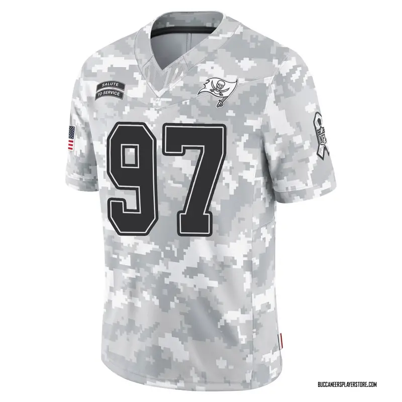 Nike Adam Gotsis Tampa Bay Buccaneers Limited Arctic Camo 2024 Salute to Service Jersey - Men's