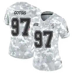 Nike Adam Gotsis Tampa Bay Buccaneers Limited Arctic Camo 2024 Salute to Service Jersey - Women's