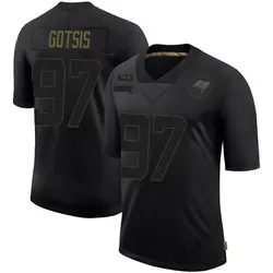 Nike Adam Gotsis Tampa Bay Buccaneers Limited Black 2020 Salute To Service Jersey - Men's