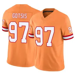 Nike Adam Gotsis Tampa Bay Buccaneers Limited Orange Vapor F.U.S.E. Jersey - Youth