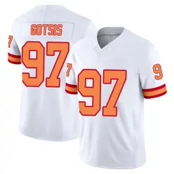 Nike Adam Gotsis Tampa Bay Buccaneers Limited White '76 Vapor F.U.S.E. Jersey - Youth