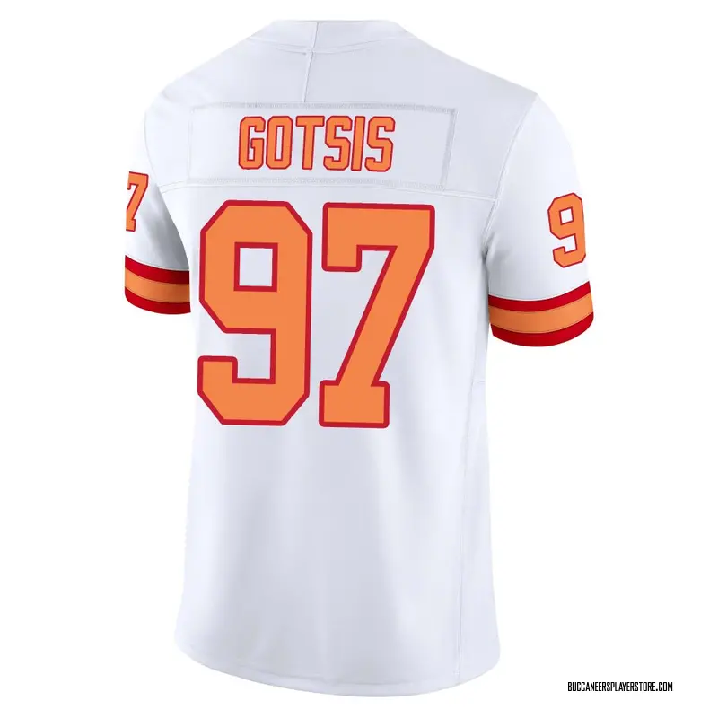 Nike Adam Gotsis Tampa Bay Buccaneers Limited White '76 Vapor F.U.S.E. Jersey - Youth