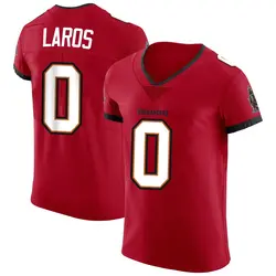Nike Aidan Laros Tampa Bay Buccaneers Elite Red Vapor Jersey - Men's