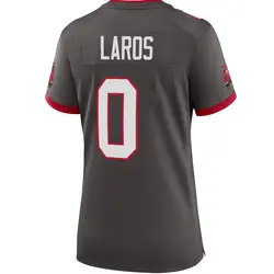 Nike Aidan Laros Tampa Bay Buccaneers Game Pewter Alternate Jersey - Women's