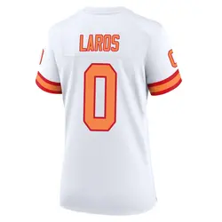 Nike Aidan Laros Tampa Bay Buccaneers Game White '76 50th Season Jersey - Women's