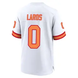 Nike Aidan Laros Tampa Bay Buccaneers Game White '76 Jersey - Men's