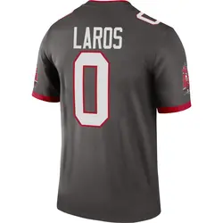 Nike Aidan Laros Tampa Bay Buccaneers Legend Pewter Alternate Jersey - Men's