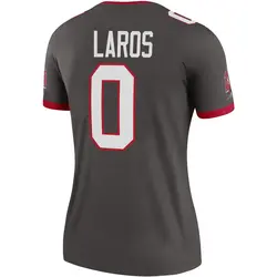 Nike Aidan Laros Tampa Bay Buccaneers Legend Pewter Alternate Jersey - Women's