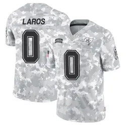 Nike Aidan Laros Tampa Bay Buccaneers Limited Arctic Camo 2024 Salute to Service Jersey - Youth