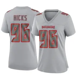 Nike Akiem Hicks Tampa Bay Buccaneers Game Gray Atmosphere Fashion Jersey - Women's