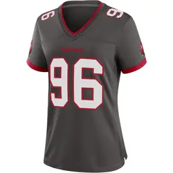 Nike Akiem Hicks Tampa Bay Buccaneers Game Pewter Alternate Jersey - Women's