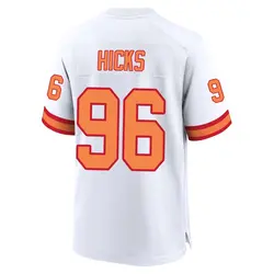 Nike Akiem Hicks Tampa Bay Buccaneers Game White '76 Jersey - Men's