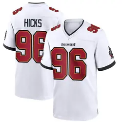 Nike Akiem Hicks Tampa Bay Buccaneers Game White Jersey - Youth