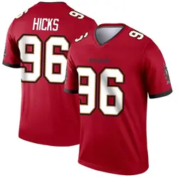 Nike Akiem Hicks Tampa Bay Buccaneers Legend Red Jersey - Youth