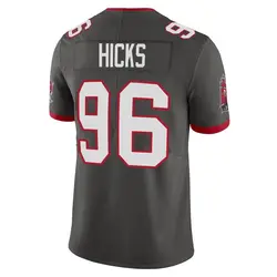 Nike Akiem Hicks Tampa Bay Buccaneers Limited Pewter Alternate Vapor Jersey - Men's