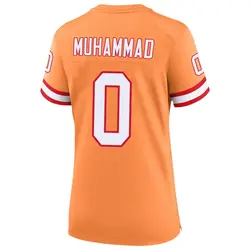 Nike Al-Quadin Muhammad Tampa Bay Buccaneers Game Cream sicle 50th Season Jersey - Women's