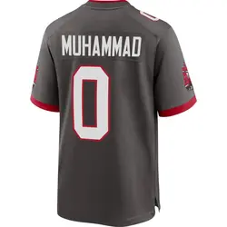 Nike Al-Quadin Muhammad Tampa Bay Buccaneers Game Pewter Alternate Jersey - Men's
