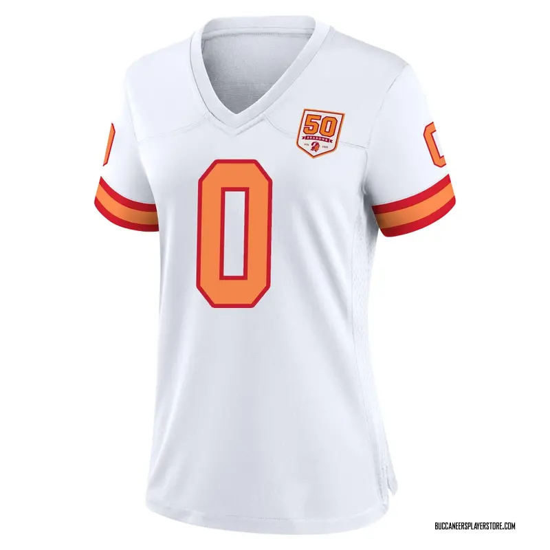 Nike Al-Quadin Muhammad Tampa Bay Buccaneers Game White '76 50th Season Jersey - Women's