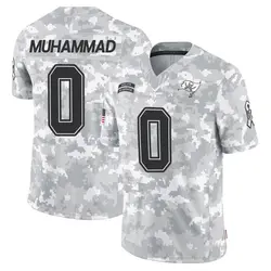 Nike Al-Quadin Muhammad Tampa Bay Buccaneers Limited Arctic Camo 2024 Salute to Service Jersey - Men's