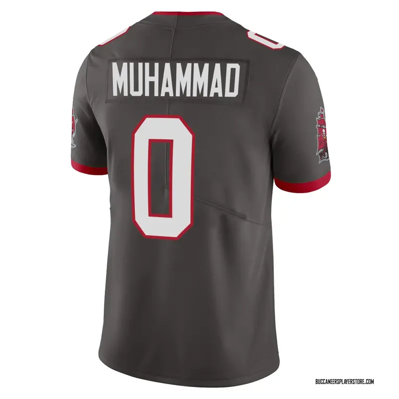 Nike Al-Quadin Muhammad Tampa Bay Buccaneers Limited Pewter Alternate Vapor Jersey - Men's