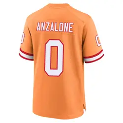Nike Alex Anzalone Tampa Bay Buccaneers Game Cream sicle 50th Season Jersey - Youth