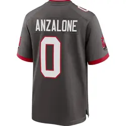 Nike Alex Anzalone Tampa Bay Buccaneers Game Pewter Alternate Jersey - Men's