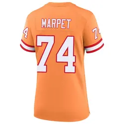 Nike Ali Marpet Tampa Bay Buccaneers Game Cream sicle 50th Season Jersey - Women's