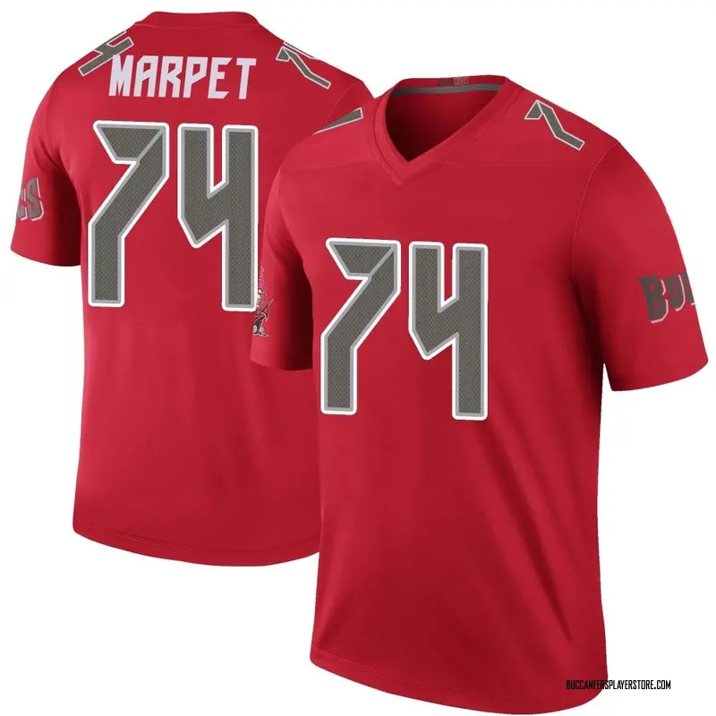 Nike Ali Marpet Tampa Bay Buccaneers Legend Red Color Rush Jersey - Men's