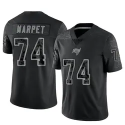 Nike Ali Marpet Tampa Bay Buccaneers Limited Black Reflective Jersey - Men's