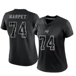Nike Ali Marpet Tampa Bay Buccaneers Limited Black Reflective Jersey - Women's