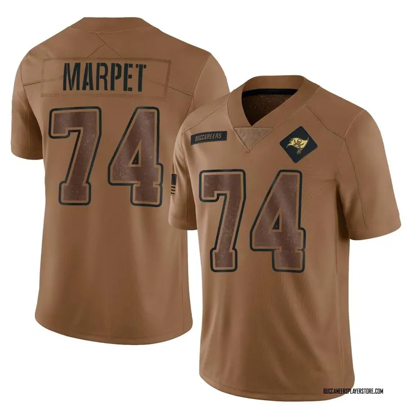 Nike Ali Marpet Tampa Bay Buccaneers Limited Brown 2023 Salute To Service Jersey - Men's