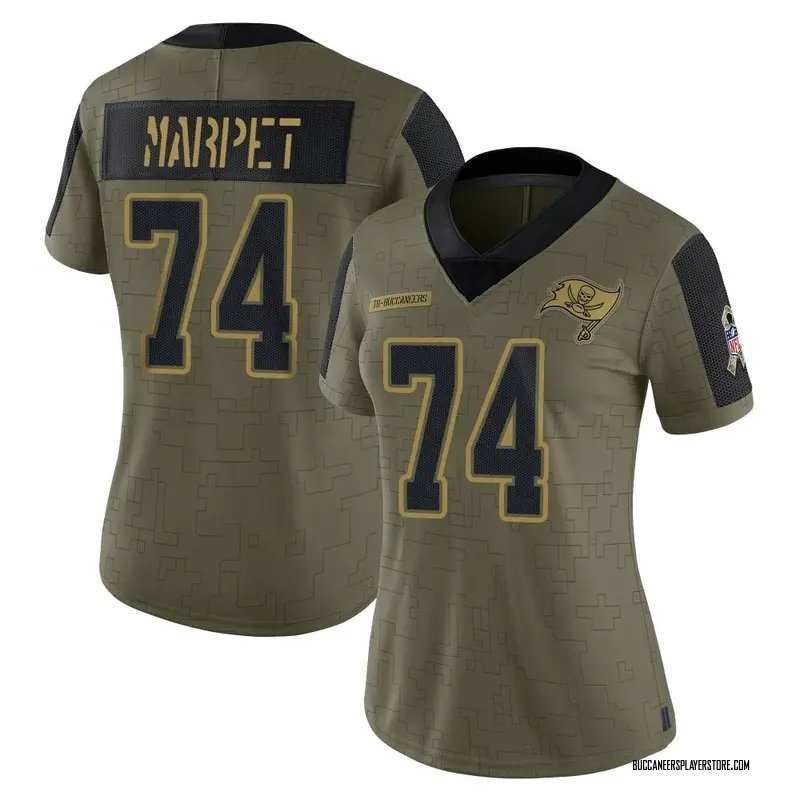 Nike Ali Marpet Tampa Bay Buccaneers Limited Olive 2021 Salute To Service Jersey - Women's