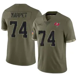 Nike Ali Marpet Tampa Bay Buccaneers Limited Olive 2022 Salute To Service Jersey - Youth