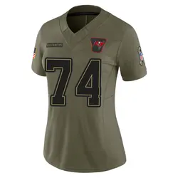 Nike Ali Marpet Tampa Bay Buccaneers Limited Olive 2025 Salute to Service Jersey - Women's
